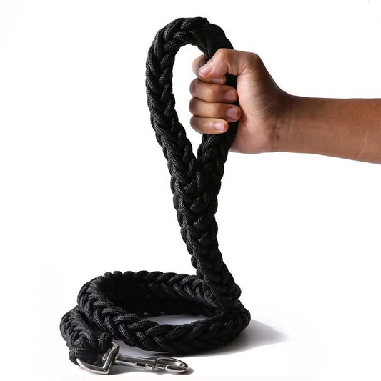 Heavy Duty Nylon Dog Leash - Durable & Strong