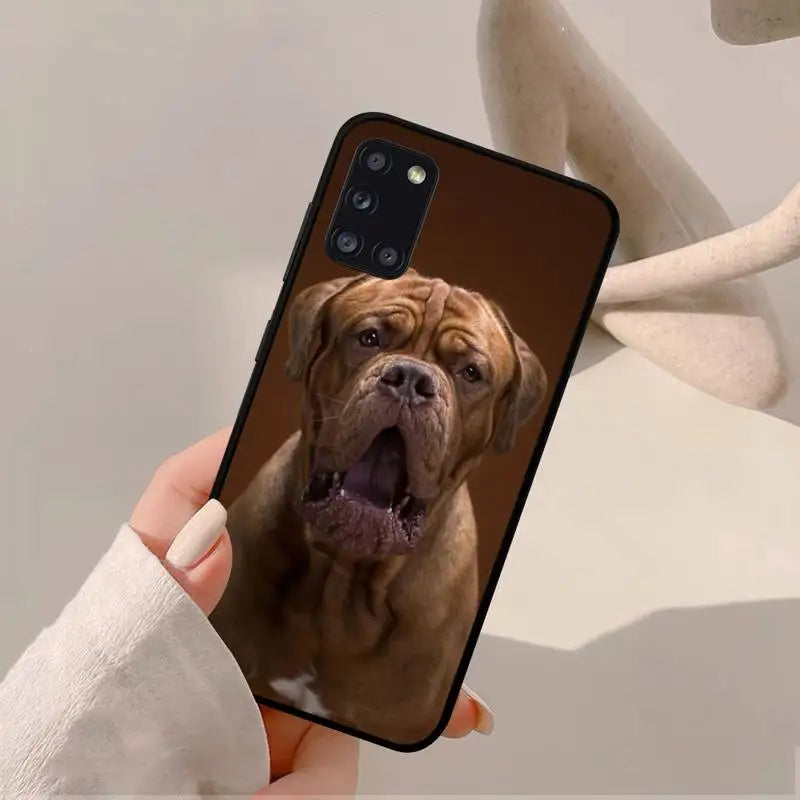 Pit Bull Lovely Pet Dog Pitbull Phone Case for Samsung A 51 30s 71 21s 10 70 31 52 12 30 40 32 11 20e 20s 01 02s 72 cover