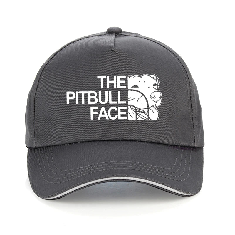 The Pitbull Pit Bull Dog Men Gift Baseball Cap Funny Harajuku pop Hip Hop hat Adjustable snapback hats