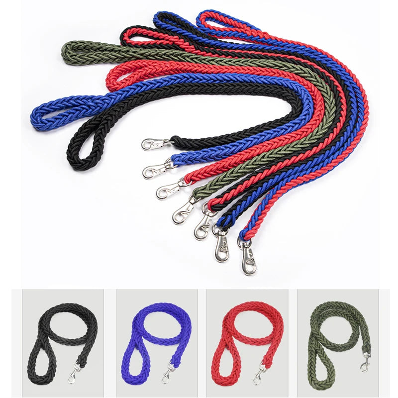 Heavy Duty Nylon Dog Leash - Durable & Strong