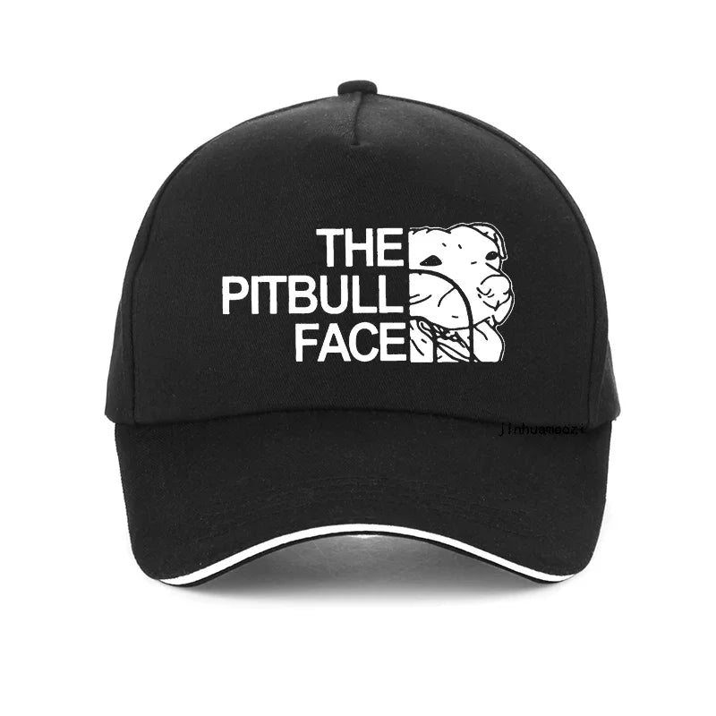 The Pit Bull Face! Dog Baseball Cap