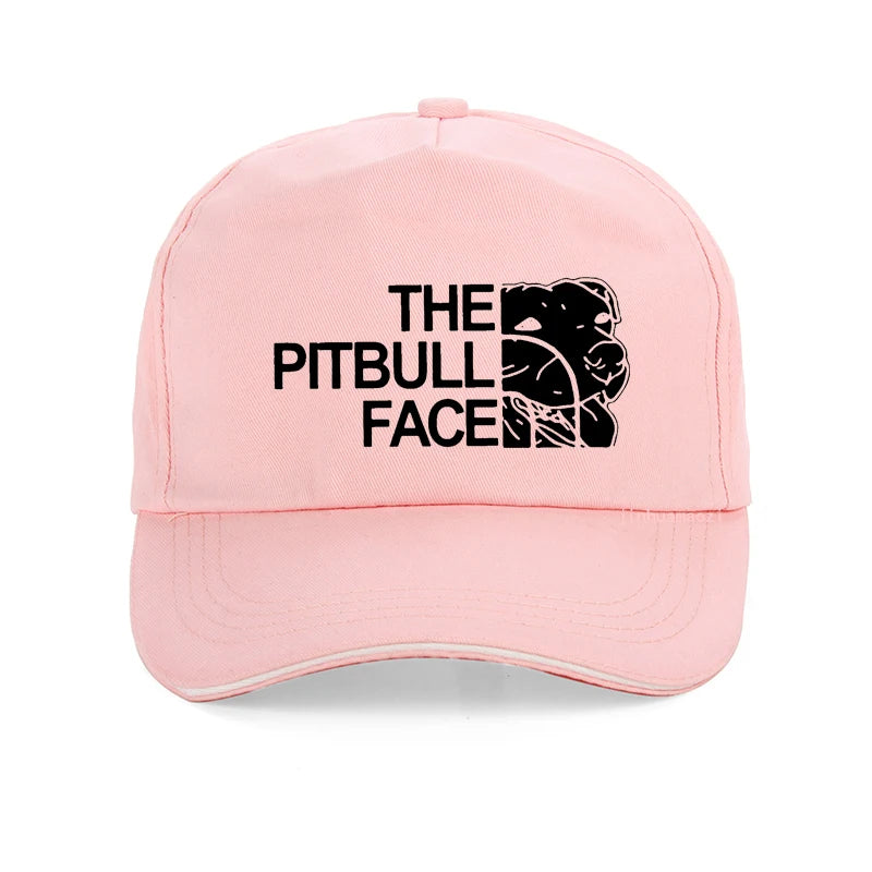 The Pitbull Pit Bull Dog Men Gift Baseball Cap Funny Harajuku pop Hip Hop hat Adjustable snapback hats