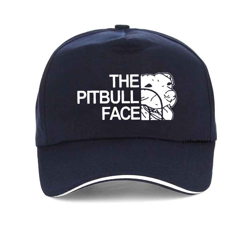 The Pitbull Pit Bull Dog Men Gift Baseball Cap Funny Harajuku pop Hip Hop hat Adjustable snapback hats