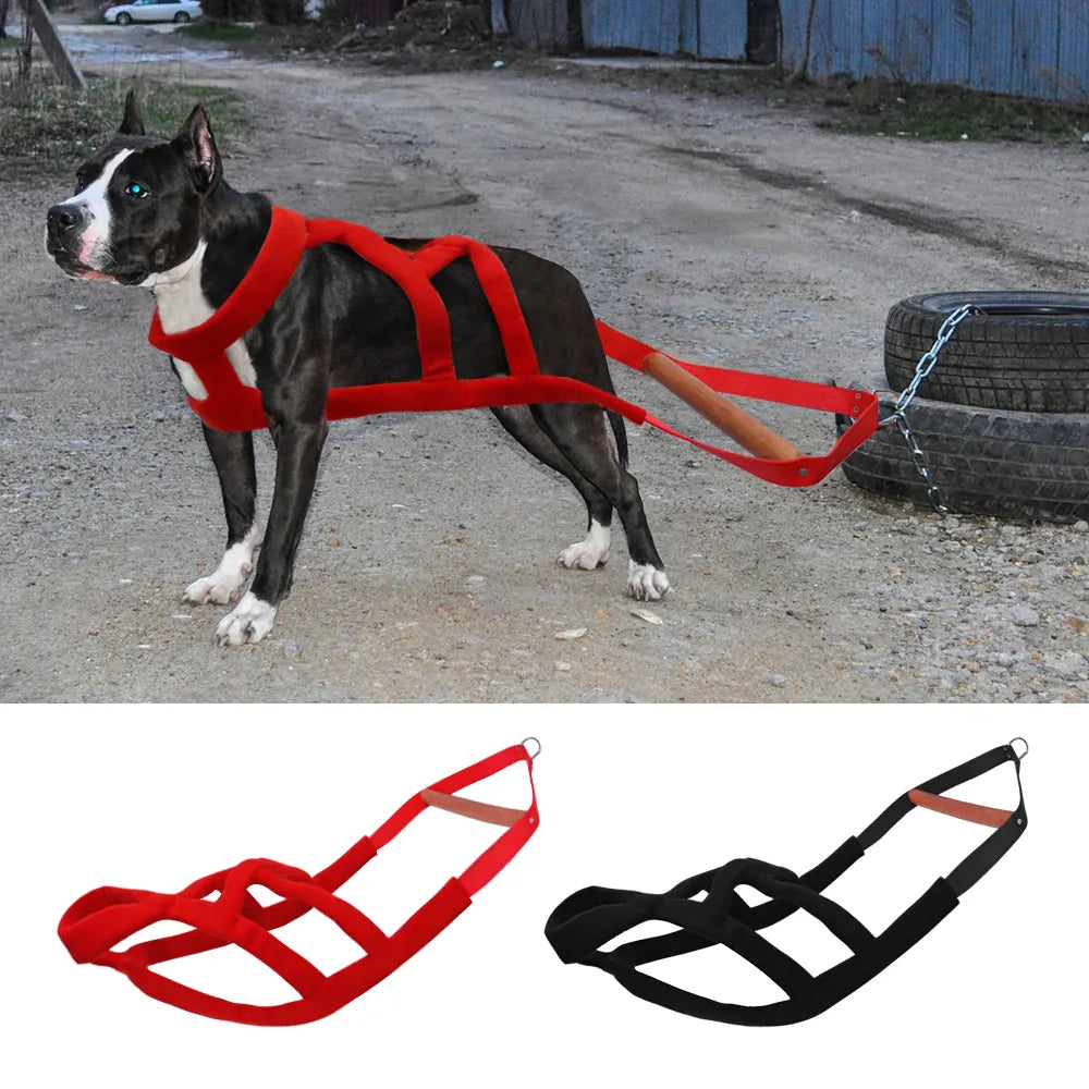 Durable Weight Pull Harness Dog Sledding Harness For S, M, L, XL